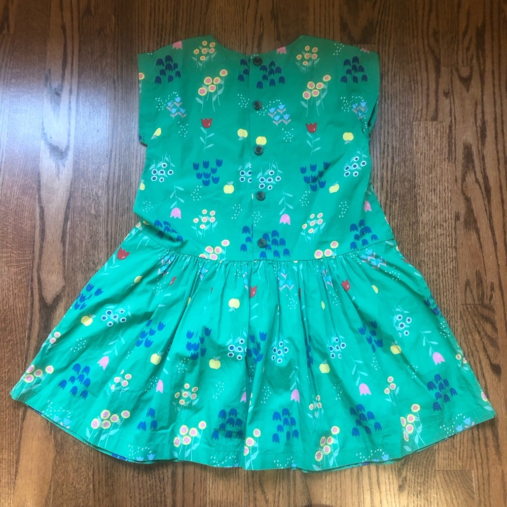 Hanna Andersson Floral Dress 8 - Picture 2 of 7